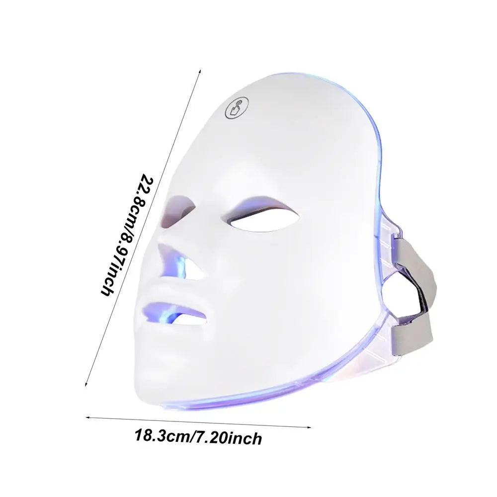 LED 7 color light touch model masque Face Masque face Photon Beauty Masque Skin Rejuvenation Whitening Tighten Face mask